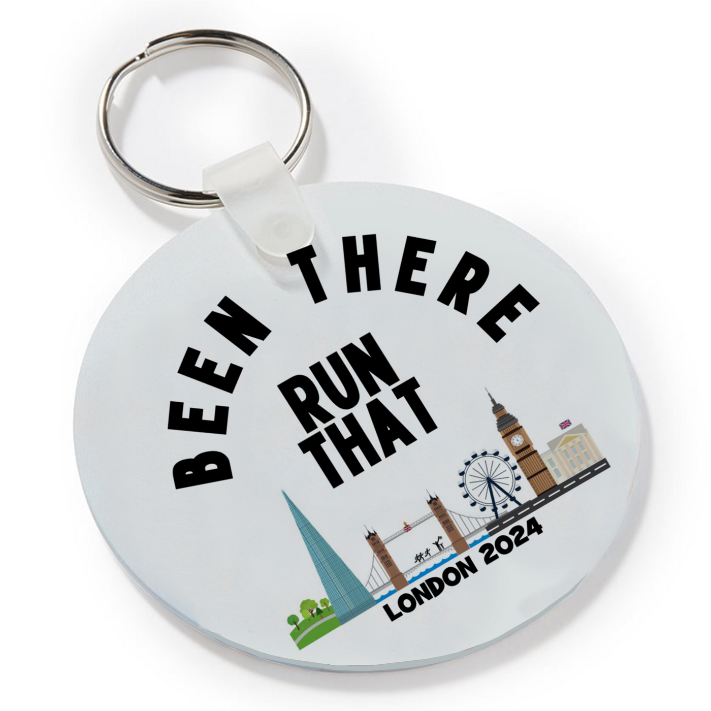 Been There Run That - Keyring in 2 styles!
