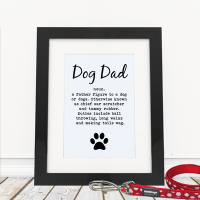 Dog Dad - Framed Print