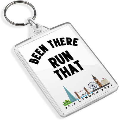 Been There Run That - Keyring in 2 styles!