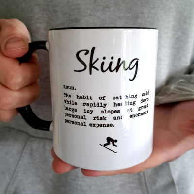 Skiing - Mug