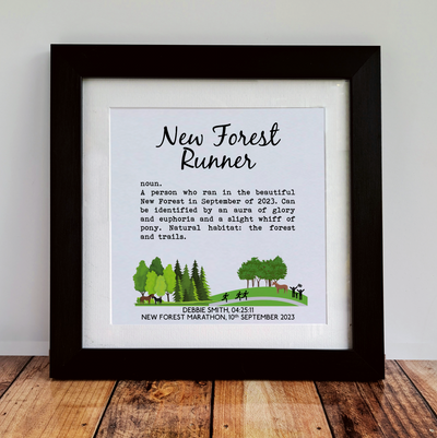 New Forest - Sept 2023 - Customised Framed Print