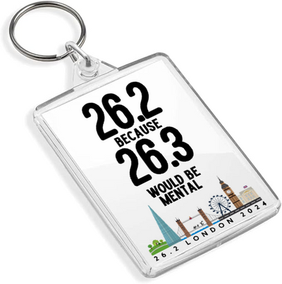 26.2 because 26.3 would be mental - Fridge Magnet and Keyring