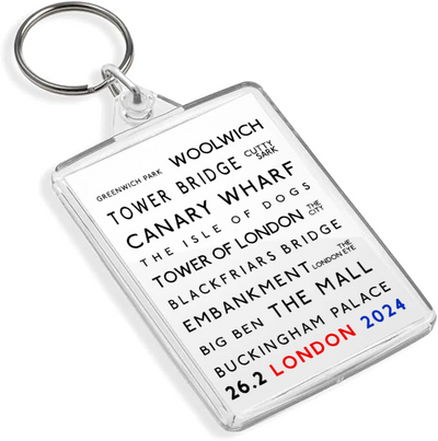 Destinations - London Souvenir - Fridge Magnet OR Keyring