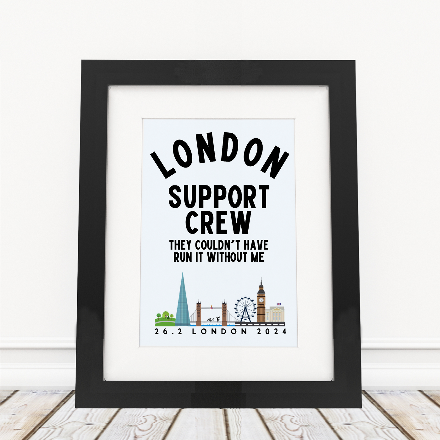 London 2024 - Support Crew - Framed Print