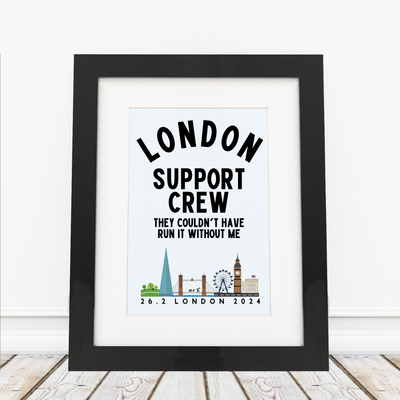 London 2024 - Support Crew - Framed Print