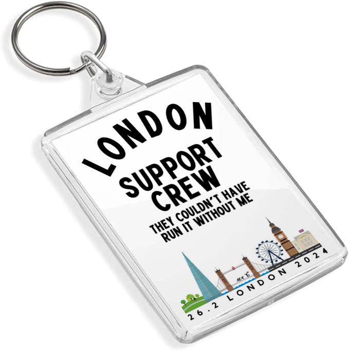 London Support Crew 2024 - Fridge Magnet and Keyring