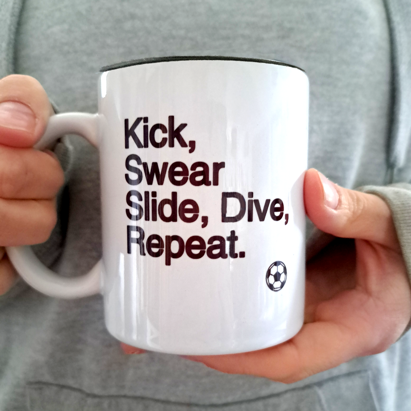 Kick Swear Slide Dive Repeat  - Mug