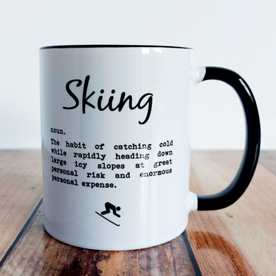 Skiing - Mug