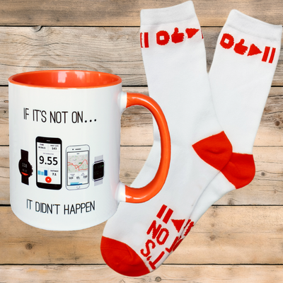 The "If It's Not On" Mug and Socks Gift Set