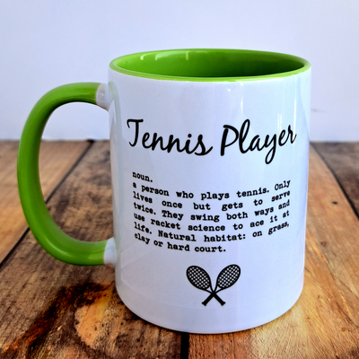 Tennis Player - Mug