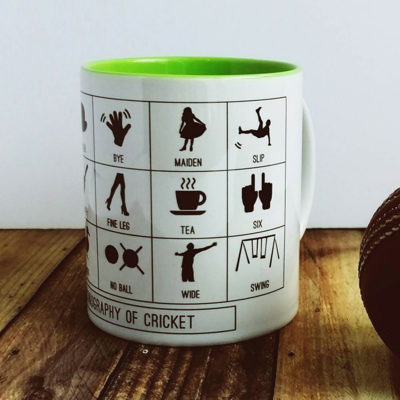 Iconography of Cricket - Mug