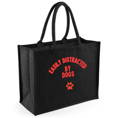 Easily Distracted by Dogs - Tote Bag