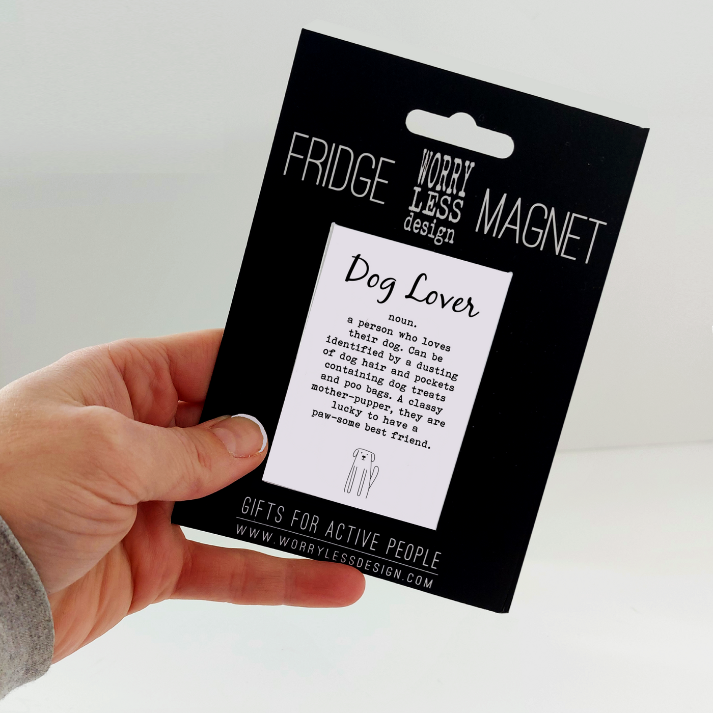 Dog Lover - Fridge Magnet