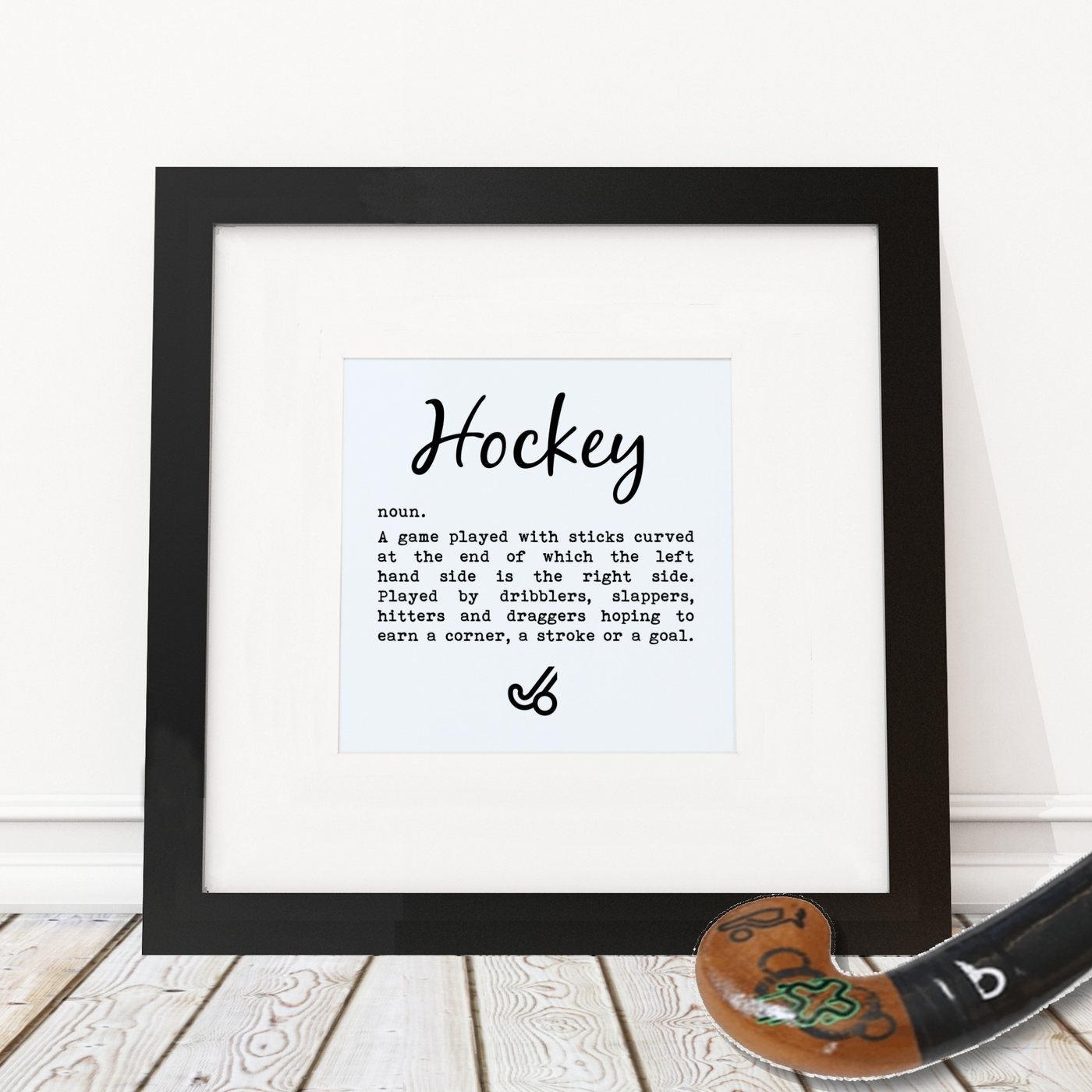 Hockey - Framed Print
