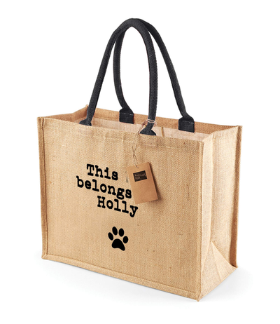 Puppy Packs - Breeder Gifts Personalised Tote Bags - Order any number-Worry Less Design-Dog-Gift,Dogs,personalised,Tote