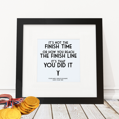 Personalised - It's that you did it - Framed Print