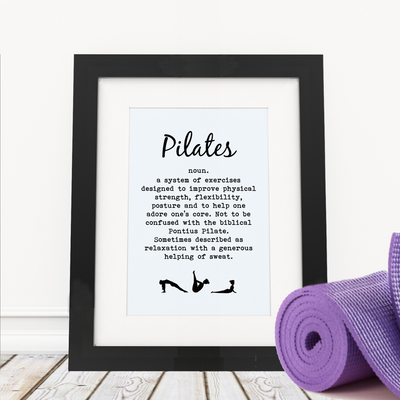 Pilates - Framed Print