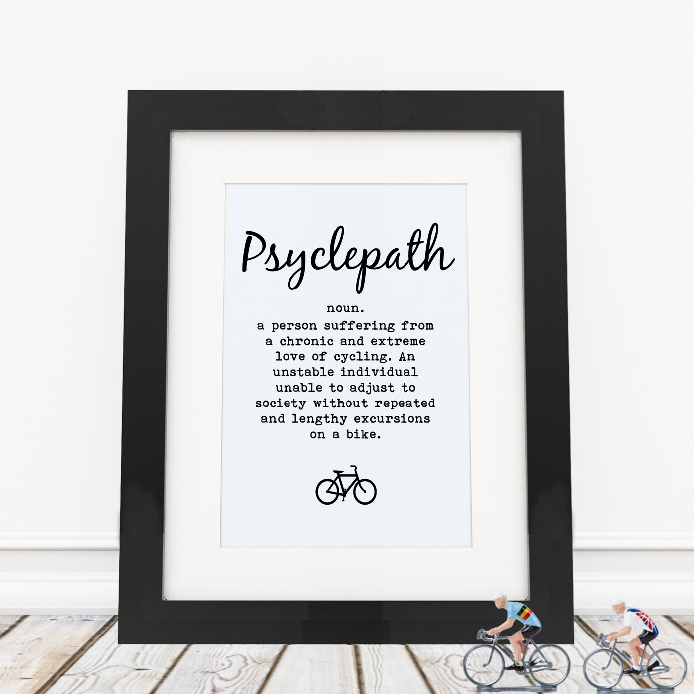 Psyclepath  - Framed Print - Personalised