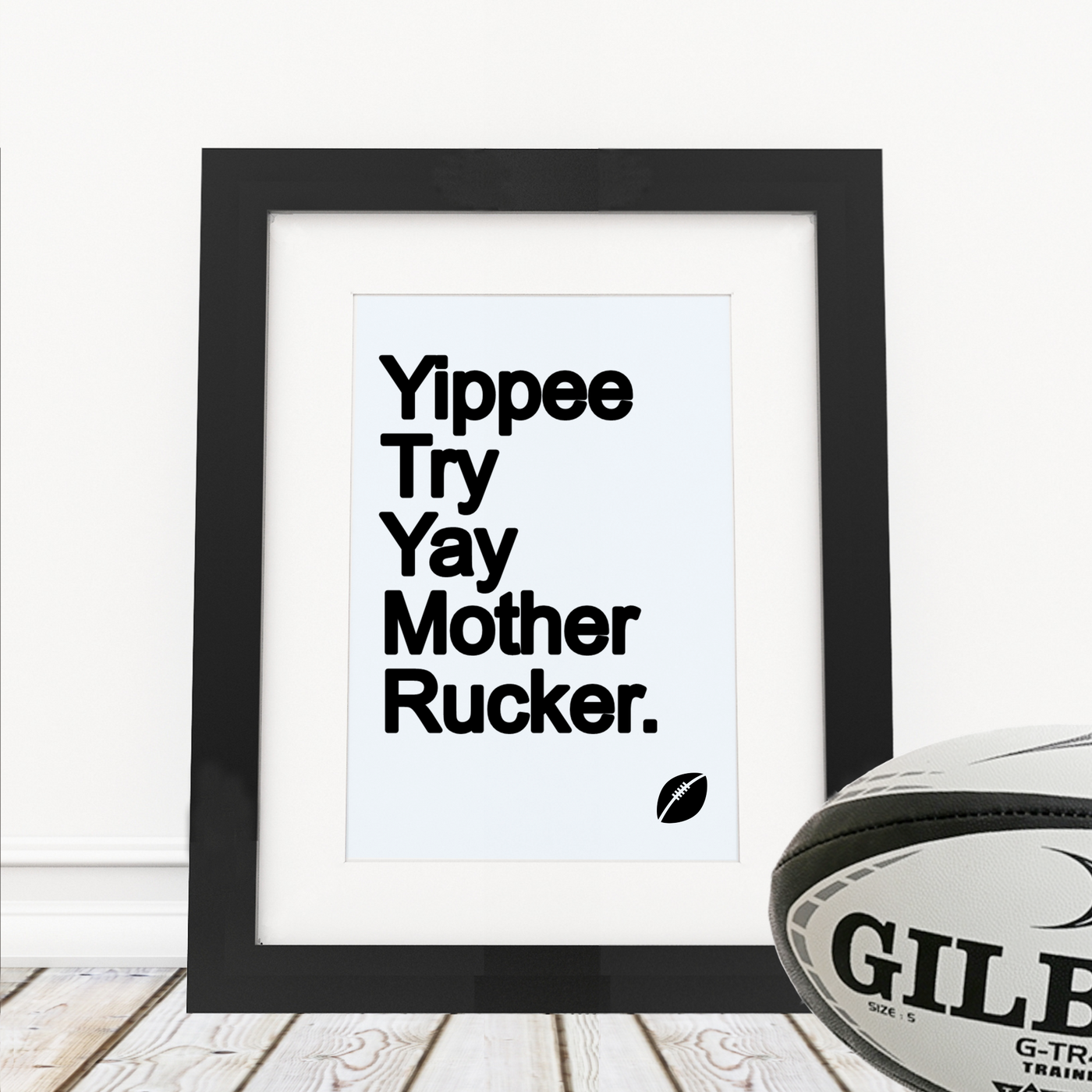 Yippee Try Yay - Framed Print